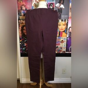 Soft Surroundings Deep Plum Pants